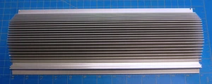 Extruded Aluminum Heatsink 124mm x 325mm x 43mm for Project or LED Application - Picture 1 of 4