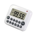  Labor Zeitmessgerät Batterie Digitaluhr Küchenwecker Countdown-Uhr Elektronisch
