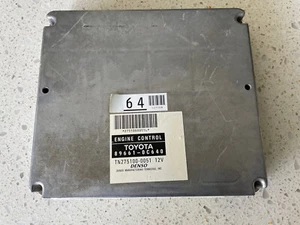 2005 TOYOTA TUNDRA SR5 ENGINE COMPUTER MODULE ECU 89661-0C640  V8 4.7  4X2 OEM🟠 - Bild 1 von 24