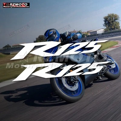 RZMOTO 6pcs For R125 YAMAHA Sticker Fairing Decal Bodywork Vinyl Logo Foto 1 de 4