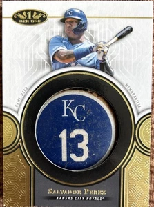 2023 Topps Tier One Salvador Perez #BKA-SP Bat Knob Royals RARE - Picture 1 of 2