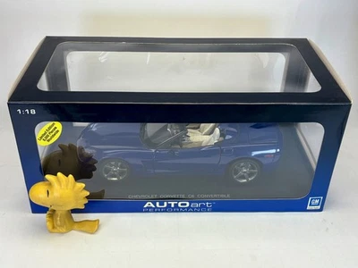 1:18 AUTOart Chevrolet Corvette C6 Convertible 2005 (Azul) Limited 6000 piezas 71222 Foto 1 de 4
