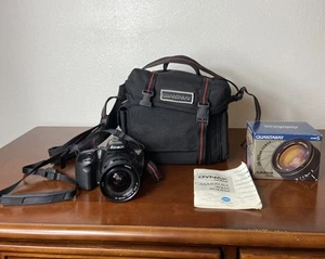 Minolta Dynax 430si Maxxum RZ 35mm, Quantaray28-105 Zoomobjektiv, Handbuch & Kameratasche - Bild 1 von 11