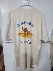 RARE VINTAGE JOE CAMEL 1995 GENUINE TASTE T-SHIRT NEW SIZE XL - Picture 1 of 3