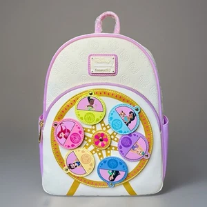 NWT Loungefly Disney Princess Ferris Wheel Mini Backpack! - Picture 1 of 11
