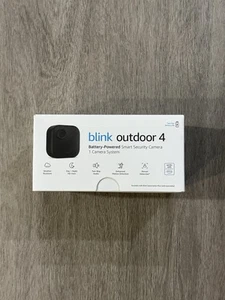 Blink 4. Gen Außenkamera Wireless 1080 Überwachungskamera Alexa + Sync Modul 2 - Bild 1 von 2