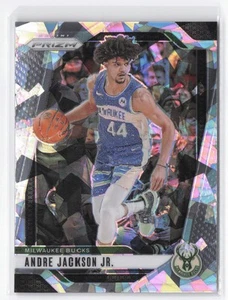 2024-25 Panini Prizm Andre Jackson Jr. #52 Ice Prizm Milwaukee Bucks - Picture 1 of 2