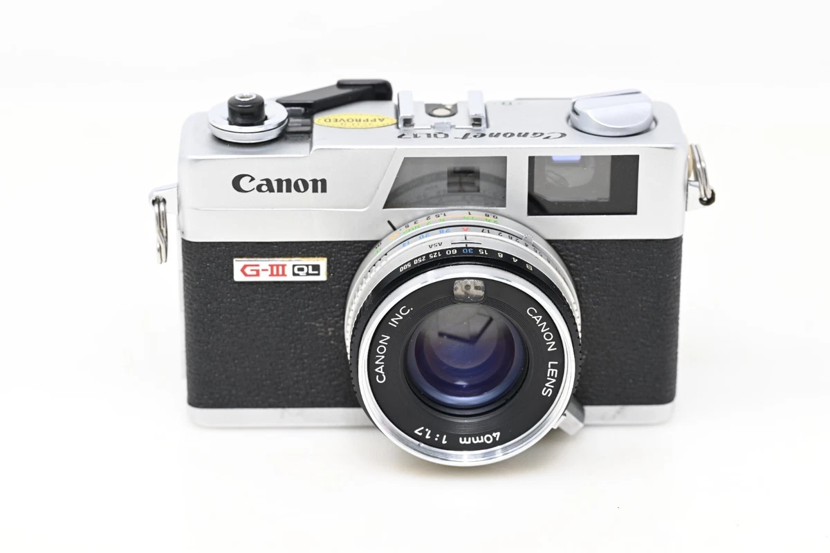 Canon Canonet QL17 GIII Film Cameras for sale - eBay