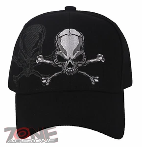 ¡NUEVO! SOMBRERO GORRA PIRATE CALAVERA N1 NEGRO - Imagen 1 de 4