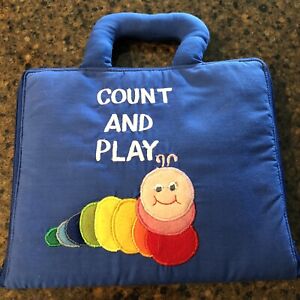 Soft Quiet Cloth Count/Play Book Interactive Learning Toddler Baby Preschool