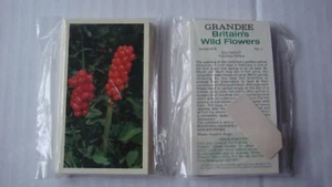 BRITAIN'S WILD FLOWERS ,GRANDEE CIGARS Full Set of 30 EXC COND, POST FREE - Picture 1 of 2