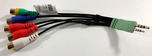 Ersatz Adapter Kabel für Samsung LED LCD Fernseher 3,5mm + 2,5mm 5R - Bild 1 von 1