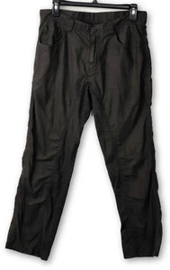 Spasso Womens Brown Walking Outdoor Hiking Pants Size 32 Embroidered Pockets - Picture 1 of 5