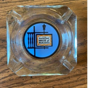 IHOP Ashtray Vintage Glass International House of Pancakes Restaurant - Picture 1 of 3