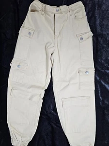 Pantalones cargo casi famosos - beige - talla M - Imagen 1 de 7