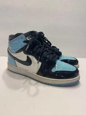 Talla 5.5 Y Air Jordan 1 Retro OG Alto Azul Chill W Mujer Talla 7 Foto 1 de 4