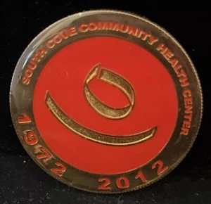 South Cove Community Health Center 40 Jahre 72-12 Challenge Coin Challenge Token - Bild 1 von 3