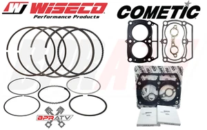 Polaris RZR 800 Wiseco Piston Rings 80mm Piston Ring Set Cometic Top End Gasket - Picture 1 of 19
