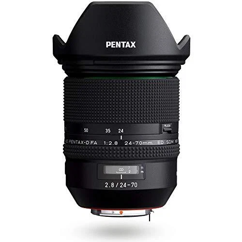 Lente zoom PENTAX HD D FA24-70mm F2.8ED SDM WR 21310 tapa del objetivo, capuc... - Imagen 1 de 1