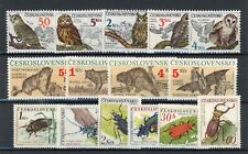 [80.560] Czechoslovakia : Fauna - Good Lot Very Fine MNH Stamps