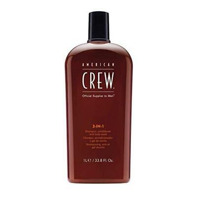 American Crew 3-in-1 Shampoo, Conditioner & B...