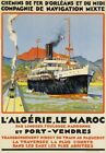 Cie Navigation Mixte Rgtt - Poster Hq 40X60cm D'une Affiche Vintage