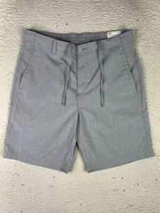 Nicklaus Shorts Mens Size 32 Gray 9" Inseam Golf Drawstring Elastic Waist NEW - Picture 1 of 9