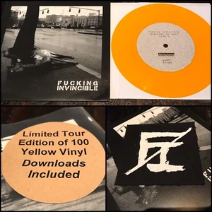 FUCKING INVINCIBLE Downtown Is Dead 7" Vinyl 100-Daughters Sweet Jesus Dropdead - Picture 1 of 12