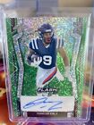 2022 Leaf Flash Jerrion Ealy Green Rookie Auto 4/7
