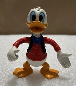 Donald Duck Biegsame Arco Spielfigur Disney Sammler Spielzeug Cowboy - Bild 1 von 5