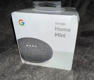 Google Home Mini Smart Speaker with Google Assistant (GA00216-Us) Charcoal NEW - Picture 1 of 3