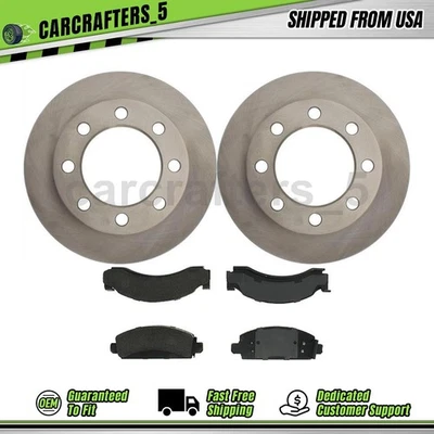 Комплект передних дисковых тормозных колодок для Dodge W350 5,9 л 1990 1991 1992 1993 годов выпуска - Изображение 1 из 4