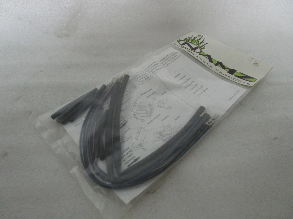 Extensión de cableado señal de giro delantera Namz 12" 96-15 Harley Softail Dyna Sportster Foto 1 de 4