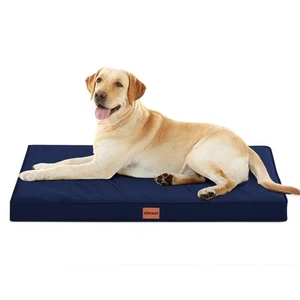 - Indestructible Dog Bed with Durable Oxford Frame Extra Large Dog Beds 42 In... - Picture 1 of 7