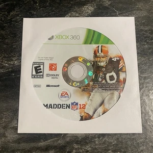 Solo disco Madden NFL 12 (Xbox 360), probado, funciona - Imagen 1 de 1