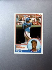 DARRYL STRAWBERRY 1983 Topps Baseball Traded RC Rookie Card No. 108T