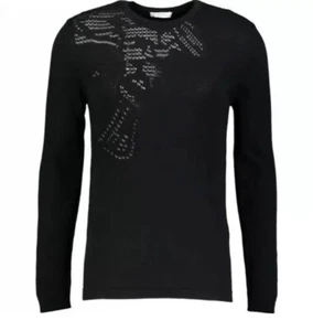 VERSACE Collection Black Medusa Jumper Genuine - Picture 1 of 2