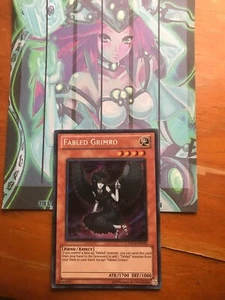 Yugioh 1x Fabled Grimro HA02-EN032 Secreto Raro Juego de Luz - Imagen 1 de 1