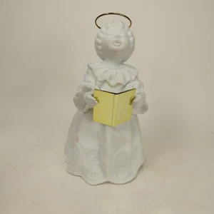 DEPT 56 Winter Silhouette Porzellan Weihnachtslied Engel 6,5 groß ABKUS - Bild 1 von 17