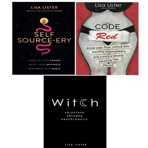 Lisa Lister Collection 3 Books Set Code Red, Self Source-ery, Witch - Picture 1 of 4