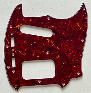 Golpeador Red Tortoise Fit Fender Kurt Cobain Mustang estilo HS piezas de guitarra - Imagen 1 de 5