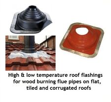 roof flashing for stove flue pipe & twin wall flues