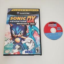 Sonic Adventure DX: Director's Cut (Nintendo GameCube, 2003) NO Manual Or Insert