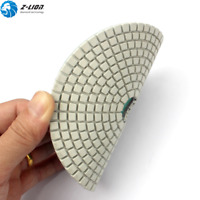 7Pcs Diamond Polishing Pads Flex 4 Inch for Granite Marble Stone Concrete Tiles 657390865032
