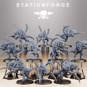 Xenarid Nahkampf Infanterieeinheit - 10er Set | DnD Miniaturen | Tabletop Gaming | - Bild 1 von 7