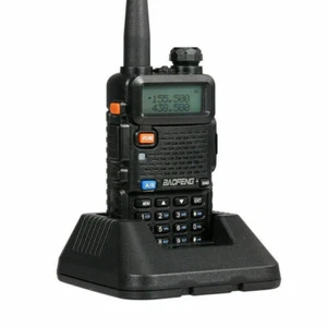 BAOFENG UV-5R RICETRASMITTENTE VHF/UHF DUAL BAND RADIO 136-174 400-480 MHZ DSI - Foto 1 di 9