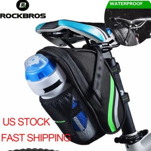 RockBros Bike Rear Carrier Bag Rear Pack Trunk Pannier Saddle Bag Pouch US - Picture 1 of 12