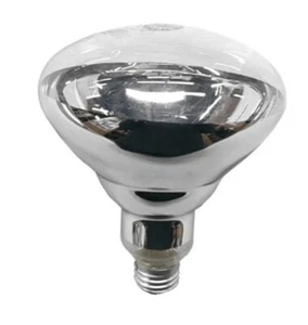 GE 37770 250R40-1 250 Watt R40 Infrared Reflector Heat Lamp Bulb - Pack of 24 - Picture 1 of 2