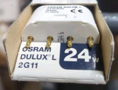 OSRAM/DULUX 24w LUMILUX 1800 LUMEN 2G11 BULB - Image 1 of 2