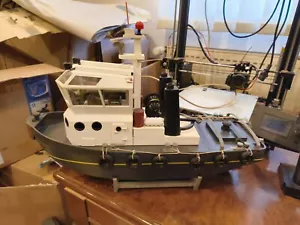 RC Schlepper Ca. 56 cm L, ca. 20 cm B.Höhe Ca. 42 cm Regler, Motor,Servo,FB - Bild 1 von 13